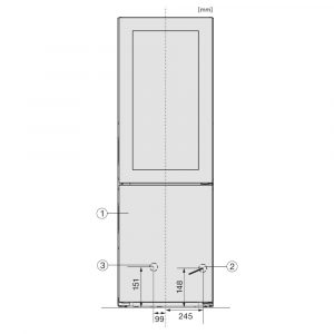 Tu dong ket hop tu ruou 287 lit Miele KWNS 4784 DE 11 Gia Dụng Đức Sài Gòn