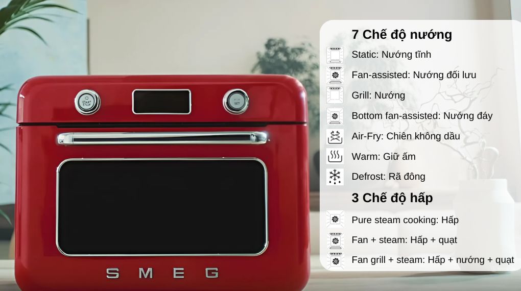 lo nuong kem hap smeg cof01 21 Gia Dụng Đức Sài Gòn