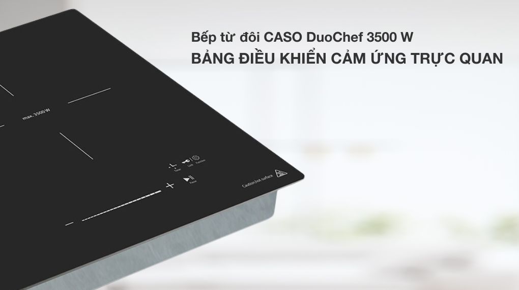 Bếp từ đôi Caso 3049 DuoChef 3500W