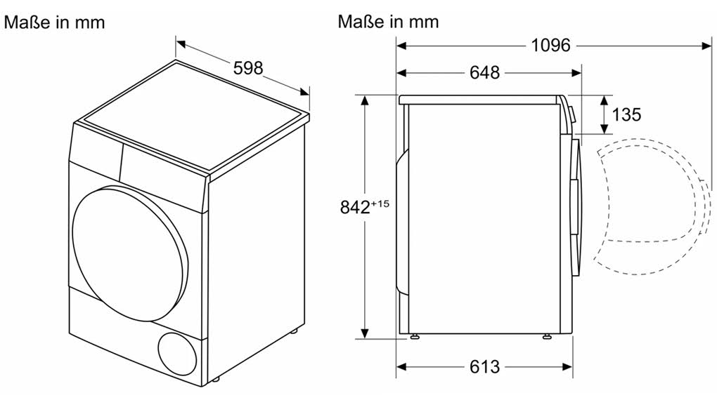 may say bom nhiet bosch 8 kg wqg233c90 serie 6 3 2 Gia Dụng Đức Sài Gòn