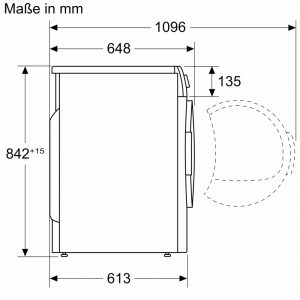 may say bom nhiet bosch 8 kg wqg233c90 serie 6 9 Gia Dụng Đức Sài Gòn