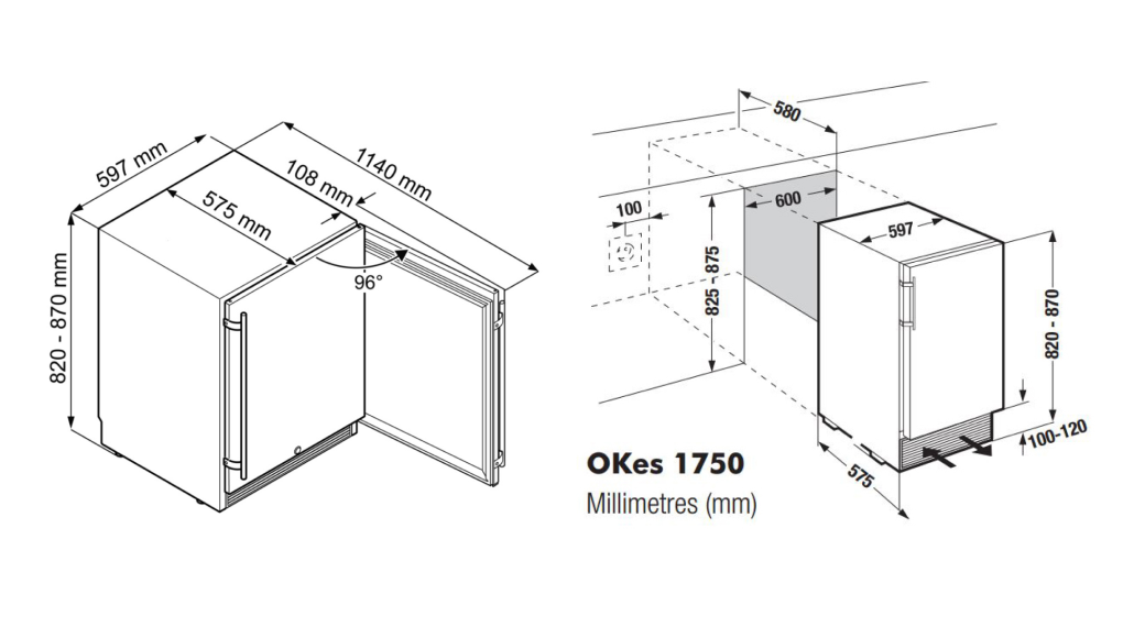 tu lanh mini am tu liebherr okes 1750 06 Gia Dụng Đức Sài Gòn