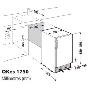 tu lanh mini am tu liebherr okes 1750 5 Gia Dụng Đức Sài Gòn