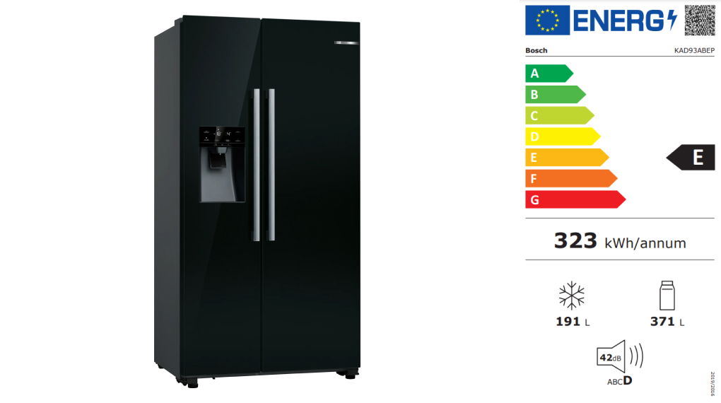 Tủ lạnh side by side Bosch 562 L KAD93ABEP Serie 6