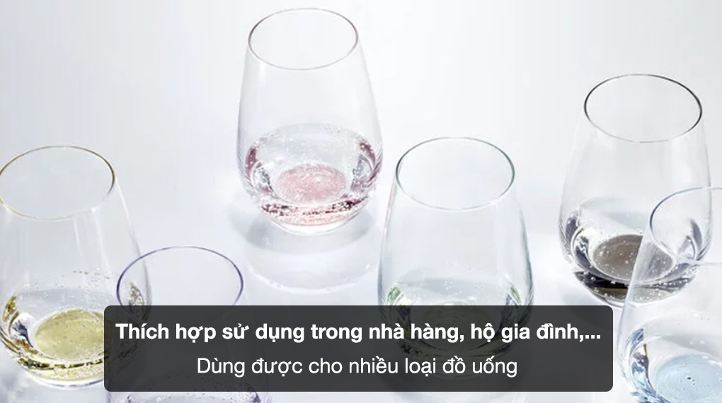 Bộ ly pha lê 6 món Schott Zwiesel 124141 Vina Touch 397 ml - Thích hợp sử dụng trong nhà hàng, hộ gia đình