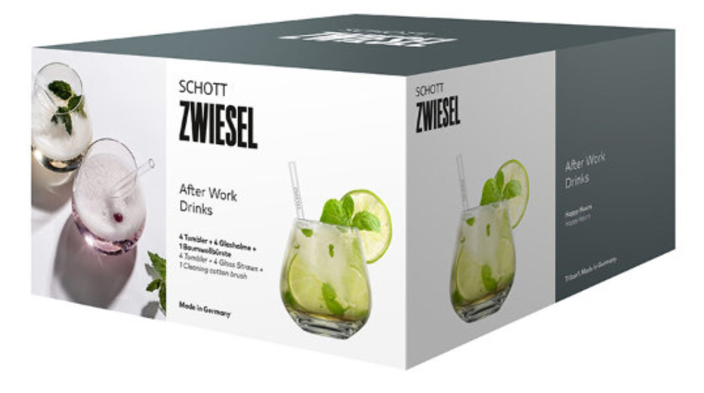 Bộ cốc pha lê 9 món Schott Zwiesel 130015 After Work Drinks Set Vina