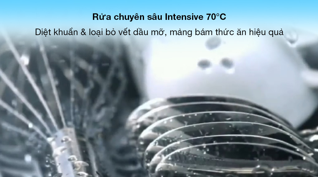 Máy rửa chén âm toàn phần Bosch SMV4ECX21E Serie 4 - Rửa chuyên sâu Intensive 70 độ C loại bỏ mảng bám thức ăn cứng đầu