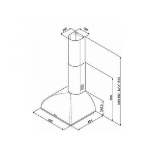 may hut mui ap tuong smeg coloniale ks59 4 1 Gia Dụng Đức Sài Gòn