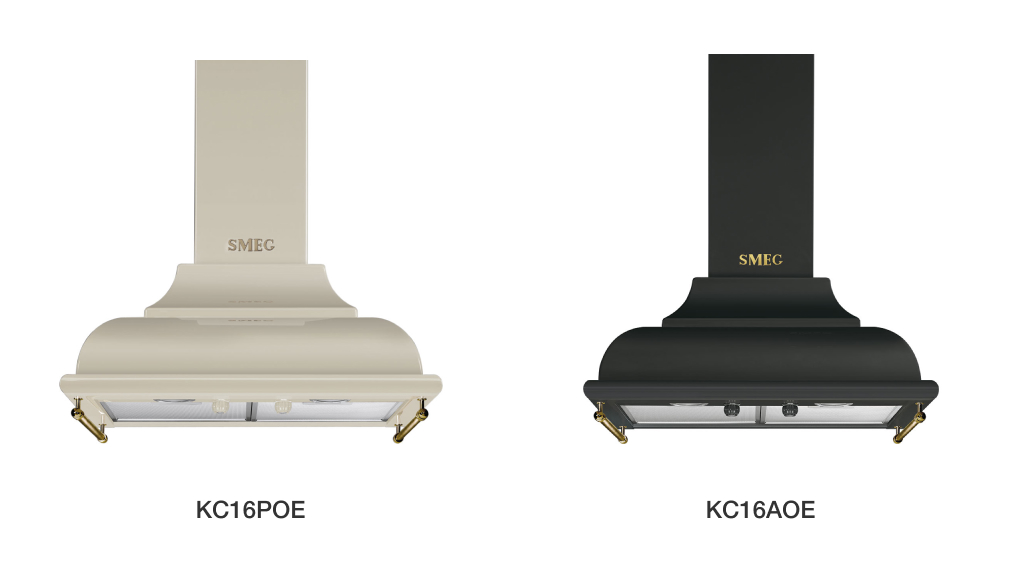 Máy hút mùi áp tường Smeg Cortina KC16