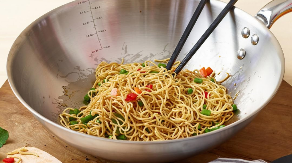 chao inox de buyer 3608 alchimy wok 22 Gia Dụng Đức Sài Gòn