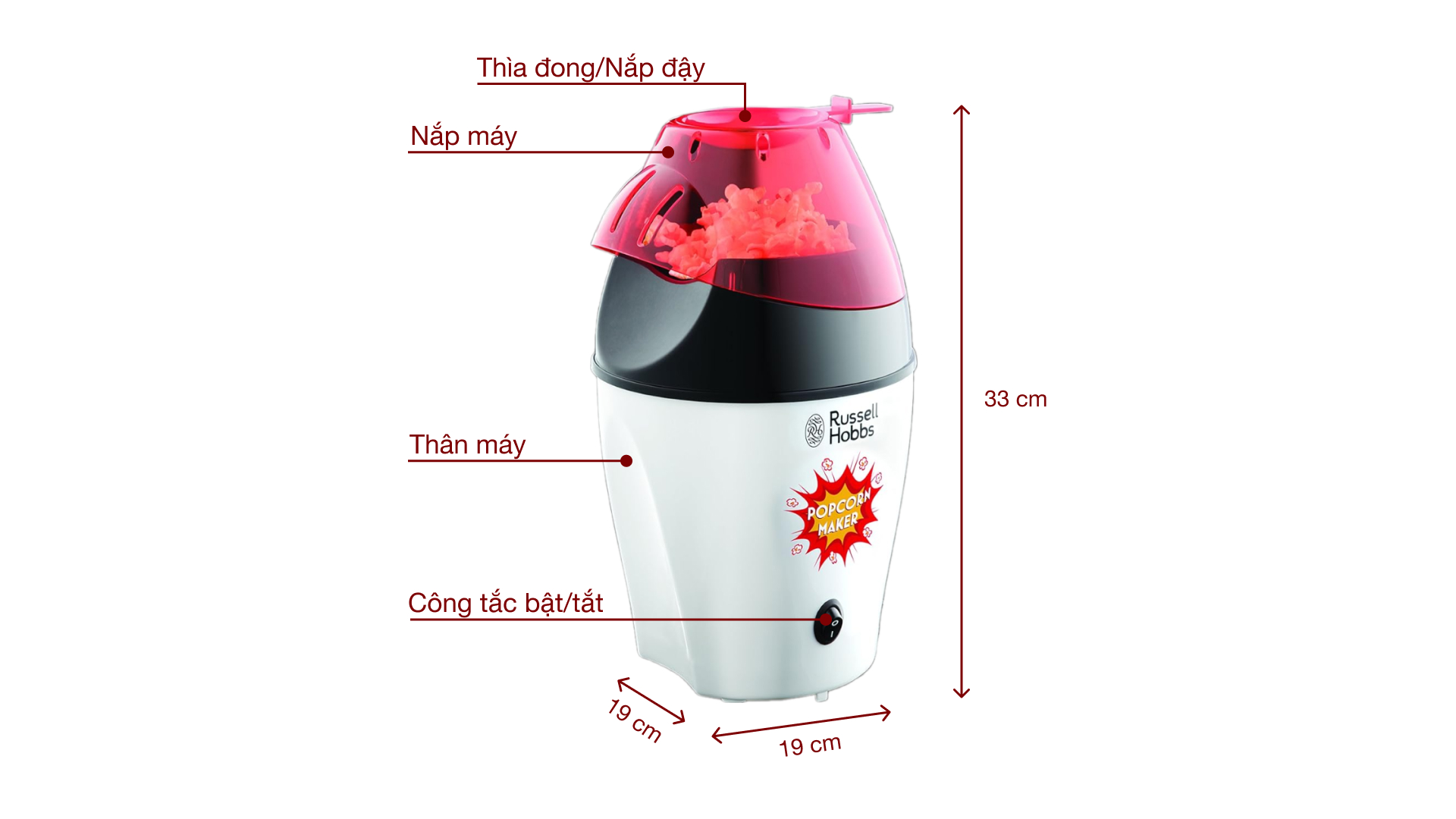 may lam bong ngo russell hobbs 24630 56 1 Gia Dụng Đức Sài Gòn