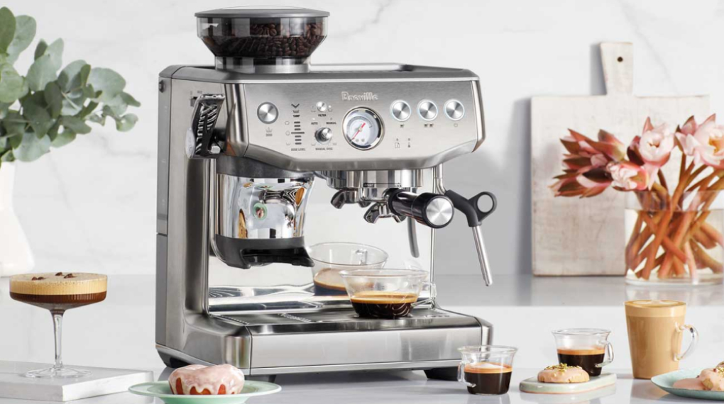 Máy pha cafe bán tự động Breville BES876 the Barista Express® Impress