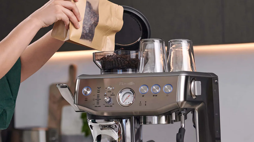 Máy pha cafe bán tự động Breville BES876 the Barista Express® Impress