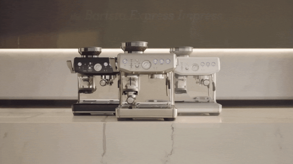 Máy pha cafe bán tự động Breville BES876 the Barista Express® Impress