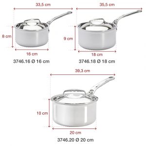 quanh inox de buyer 3746 affinity 11 Gia Dụng Đức Sài Gòn