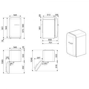 tu lanh smeg fab10 phien ban dac biet 01 Gia Dụng Đức Sài Gòn