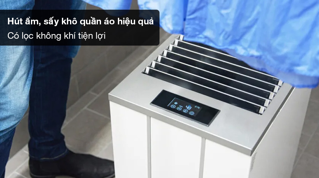 Máy hút ẩm kèm lọc không khí Wood’s LD48Pro+-Tích hợp chức năng hút ẩm, hút không khí tiện lợi Máy hút ẩm kèm lọc không khí Wood’s LD48Pro+-Tích hợp chức năng hút ẩm, hút không khí tiện lợi