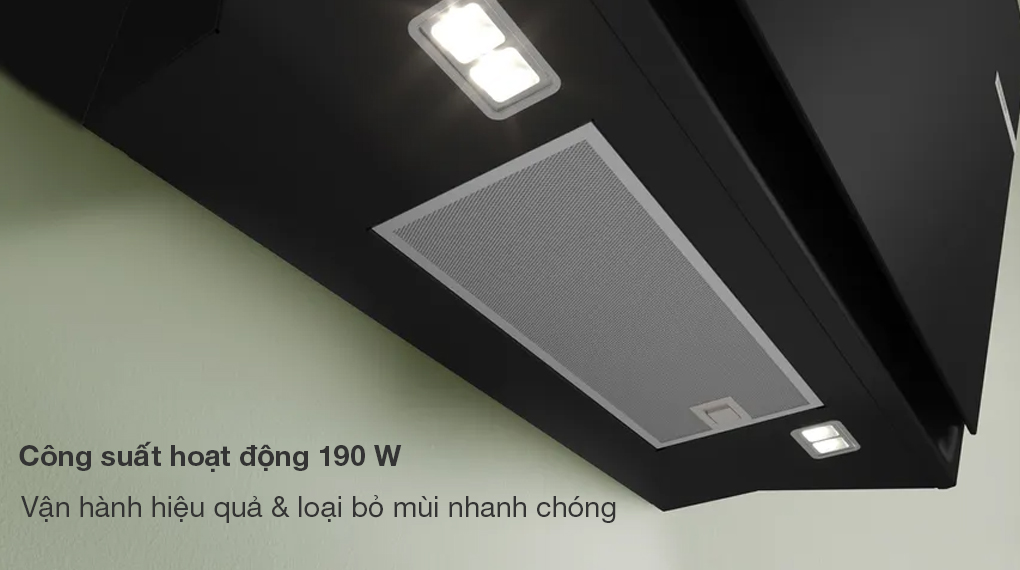 Máy hút mùi áp tường Bosch DWK81AN60 Series 6 - Công suất hoạt động 190 W