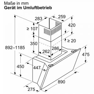 may hut mui bosch dwk91lt60 serie 8 10 Gia Dụng Đức Sài Gòn