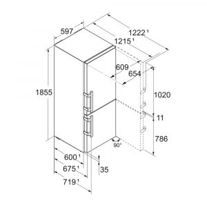 tu lanh doc lap liebherr 332 l scnsdh 5253 prime nofrost 13 Gia Dụng Đức Sài Gòn