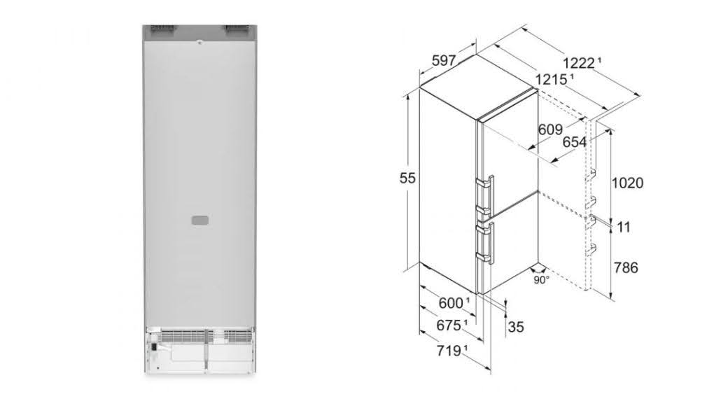 tu lanh doc lap liebherr 332 l scnsdh 5253 prime nofrost 2 3 Gia Dụng Đức Sài Gòn