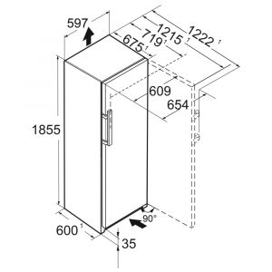 tu lanh liebherr 379 lit srbbsh 5260 9 Gia Dụng Đức Sài Gòn