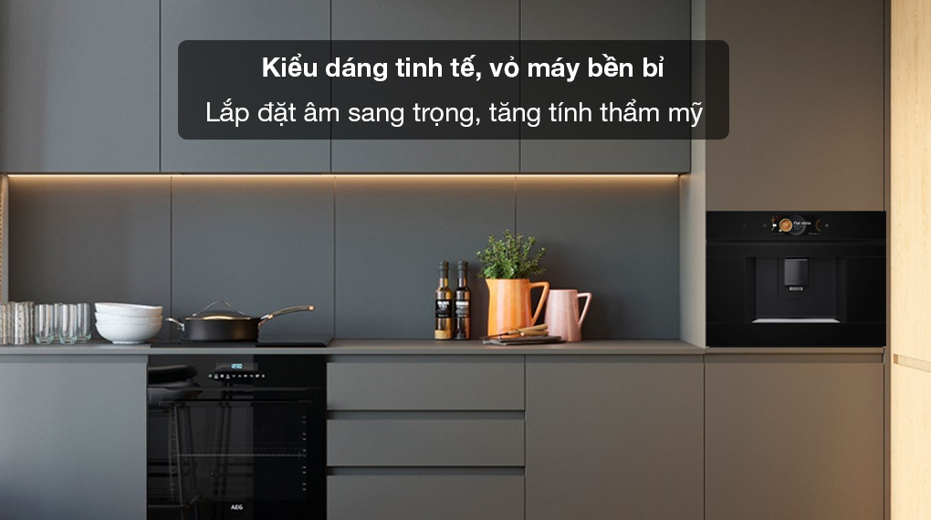 Máy pha cafe tự đông Bosch CTL7181B0 Serie 8 - Tổng quan thiết kế