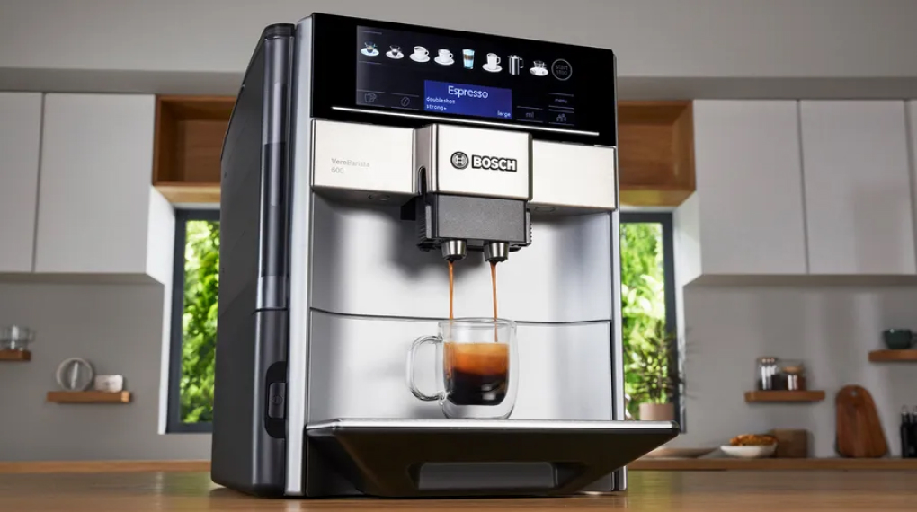 Máy pha cafe tự động Bosch TIS65621RW Vero Barista 600 Silver