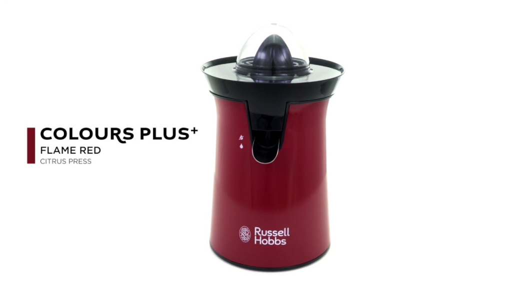 Máy vắt cam Russell Hobbs 26010-56 Colours Plus Flame Red 