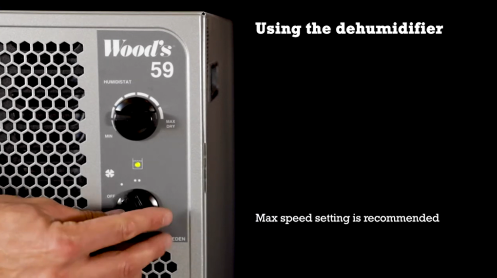 Máy hút ẩm Wood's SW-59FX