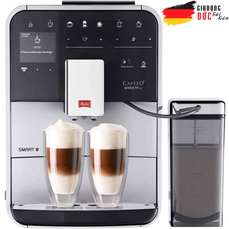 Máy Pha Cà Phê Melitta Barista TS Smart-Silver