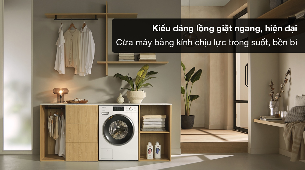 Máy giặt Miele 10 kg WWK360 WCS PWash - Tổng quan thiết kế