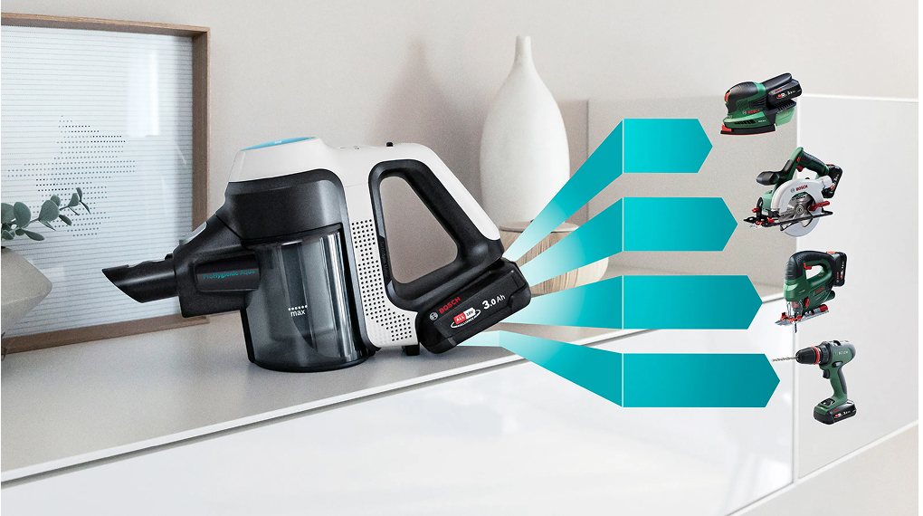 Máy hút bụi lau nhà không dây Bosch BCS71HYG3 Unlimited 7