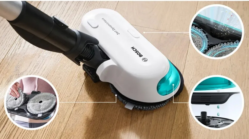 Máy hút bụi lau nhà không dây Bosch BCS71HYG3 Unlimited 7