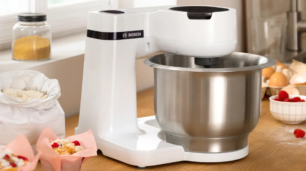 Máy trộn bột đa năng Bosch MUMS2EW20 - Kiểu dáng hiện đại, dễ sử dụng