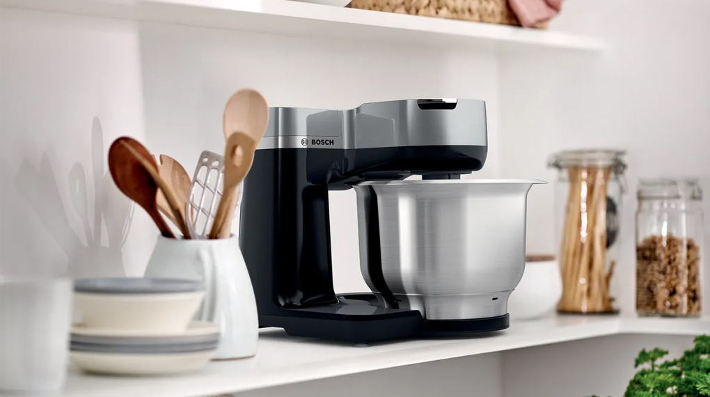 Máy trộn bột đa năng Bosch MUMS2EW20 - Dụng cụ làm bánh cần thiết cho gia đình