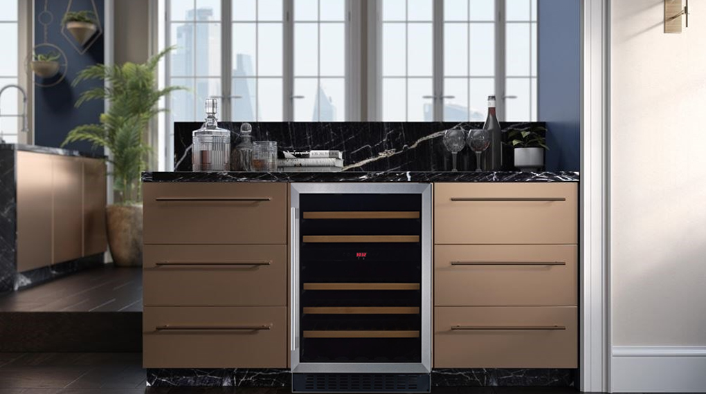 Tủ bảo quản rượu vang Brandt CAV80X 46 chai âm tủ - Bảo quản rượu vang hoàn hảo cho gia đình hiện đại
