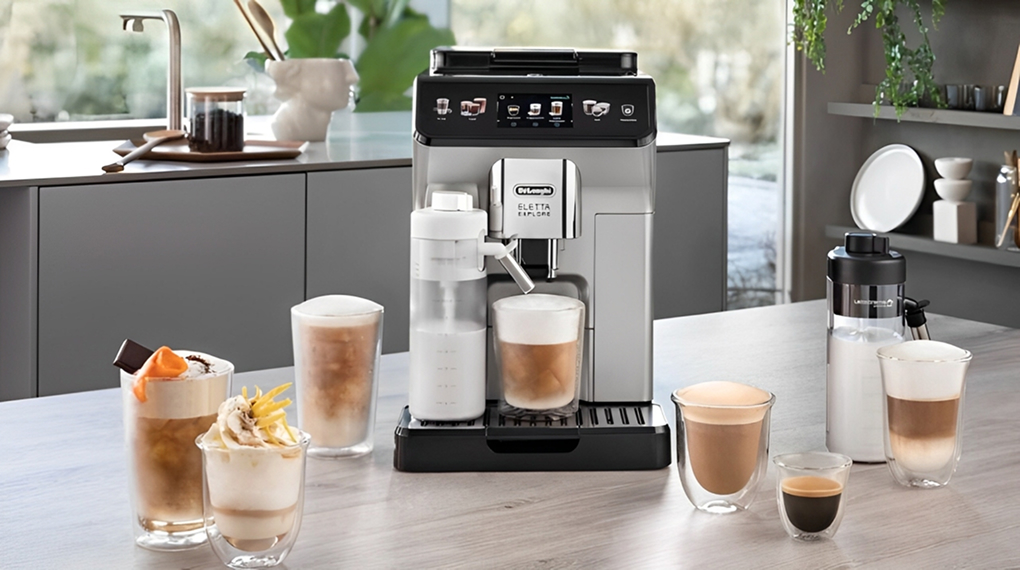 may pha cafe tu dong delonghi ecam450 55 eletta explore 4 1 Gia Dụng Đức Sài Gòn