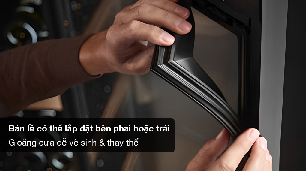 Tủ bảo quản rượu vang Liebherr UWgb 3631 Vinidor 44 chai âm tủ - Bản lề có thể lắp bên trái hoặc bên phải