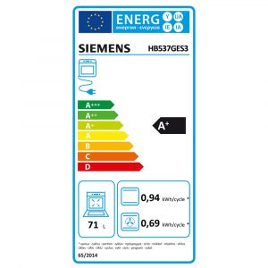 Lò nướng Siemens iQ500 HB537GES3 âm tủ