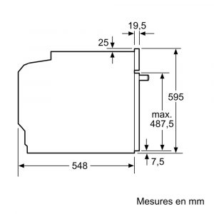 Lò nướng Siemens iQ500 HB537GES3 âm tủ