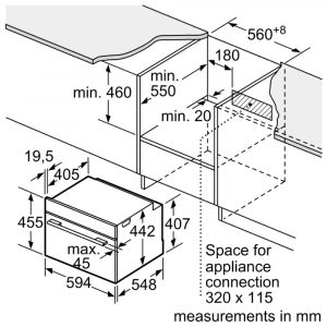lo nuong kem hap siemens cs736g1b1 19 Gia Dụng Đức Sài Gòn