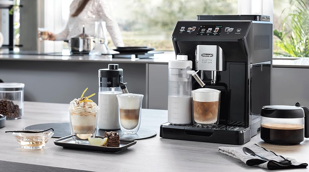 Máy pha cafe tự động Delonghi ECAM452.67.G Eletta Explore - Thích hợp với mọi đối tượng yêu thích cafe pha máy