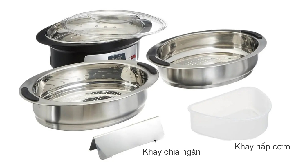 Nồi hấp điện Stockli 8 lít 0102.02 - Các phụ kiện khác của nồi