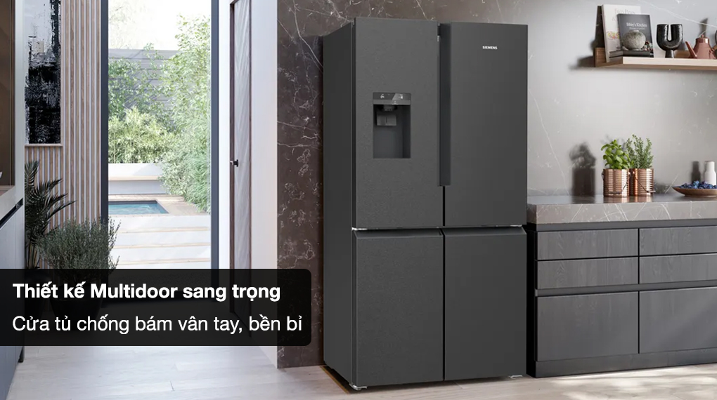 Tủ lạnh Siemens 574 lít KF96DPXEA iQ700 - Tổng quan thiết kế