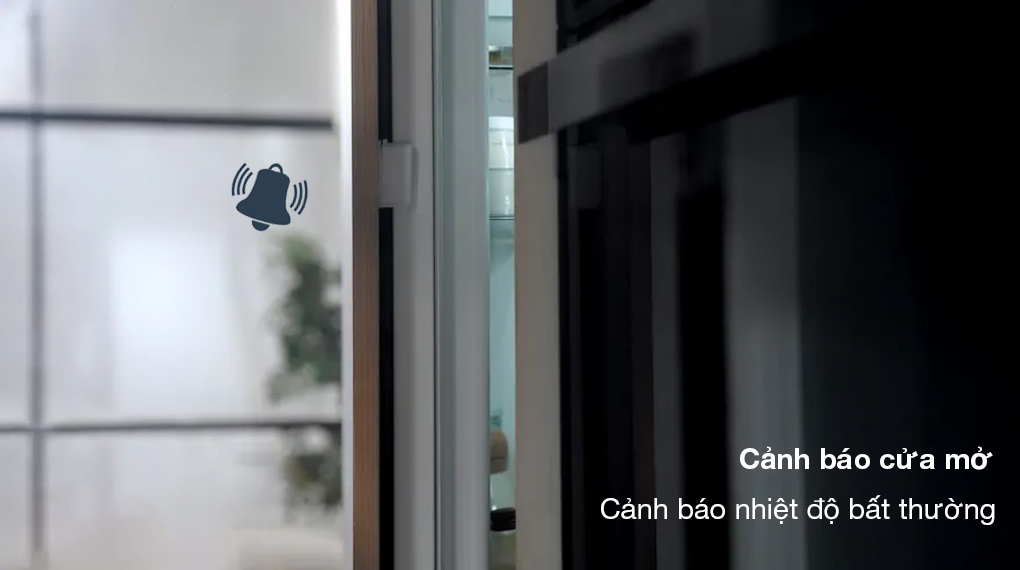 Tủ lạnh Siemens 574 lít KF96DPXEA iQ700 - Cảnh bảo cửa mở