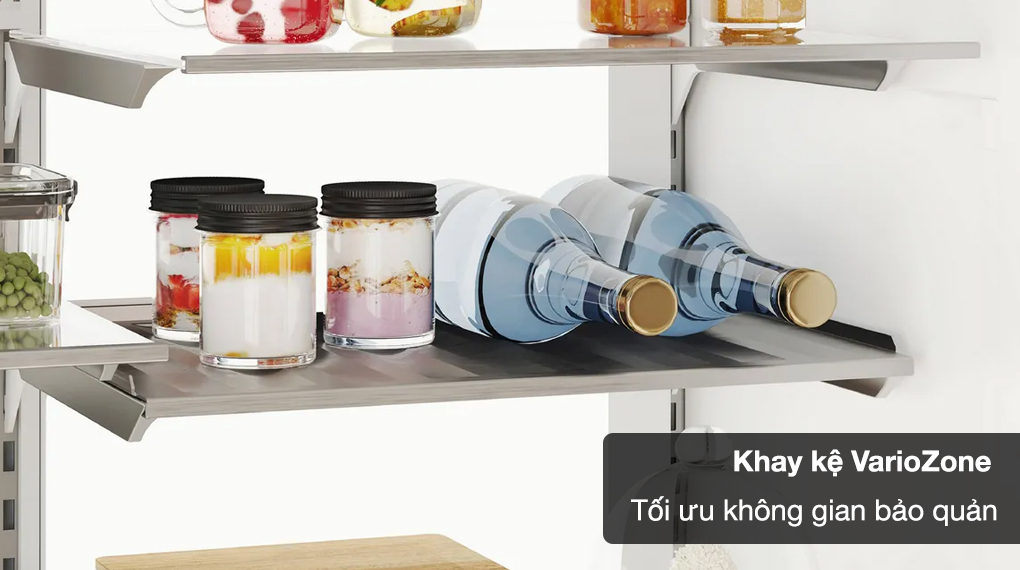 Tủ lạnh Siemens 574 lít KF96DPXEA iQ700 - Kệ tủ chắc chắn