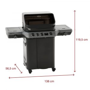 Bếp nướng BBQ Rosle 251062 Gasgrill Blazeflame Master 3 30mbar