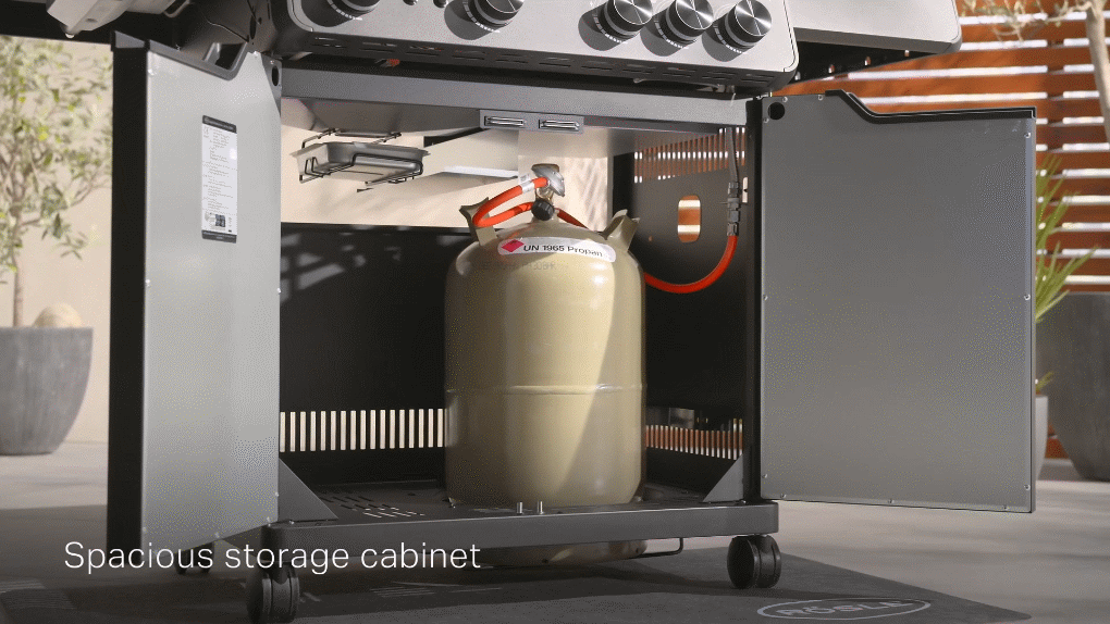 Bếp nướng gas Rösle ALLFLAME Prime 4 18000 W