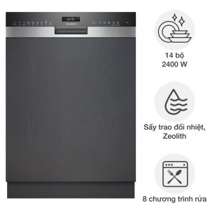 Máy rửa chén âm tủ Siemens SN55ZS07CE iQ500